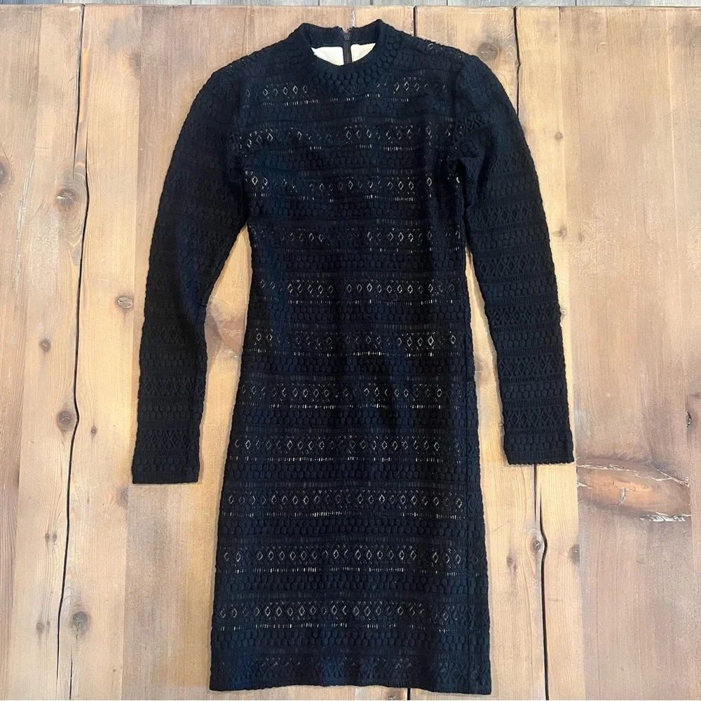 Alice + Olivia Elegant Black Lace Dress - Picture 1 of 6